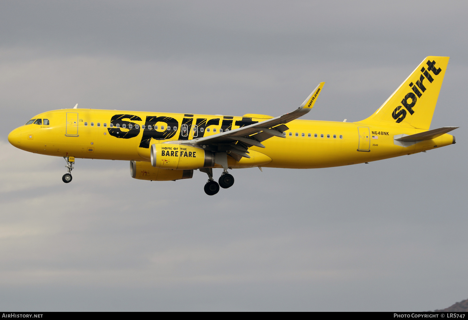 Aircraft Photo of N648NK | Airbus A320-232 | Spirit Airlines | AirHistory.net #436308