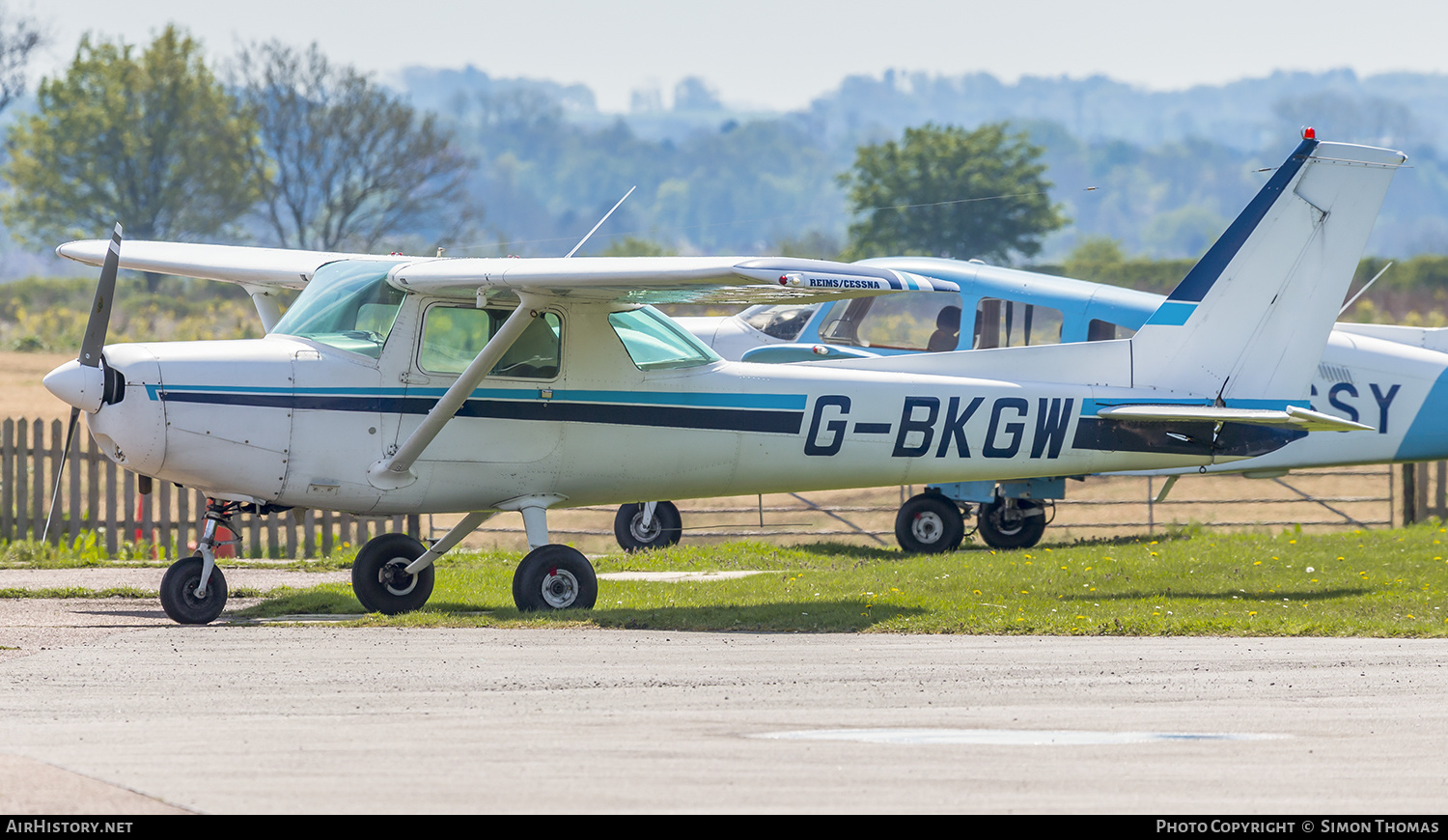 Aircraft Photo of G-BKGW | Reims F152 | AirHistory.net #436313