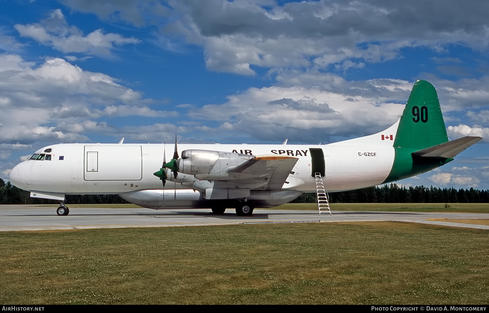 Aircraft Photo of C-GZCF | Lockheed L-188C(AT) Electra | Air Spray | AirHistory.net #436338