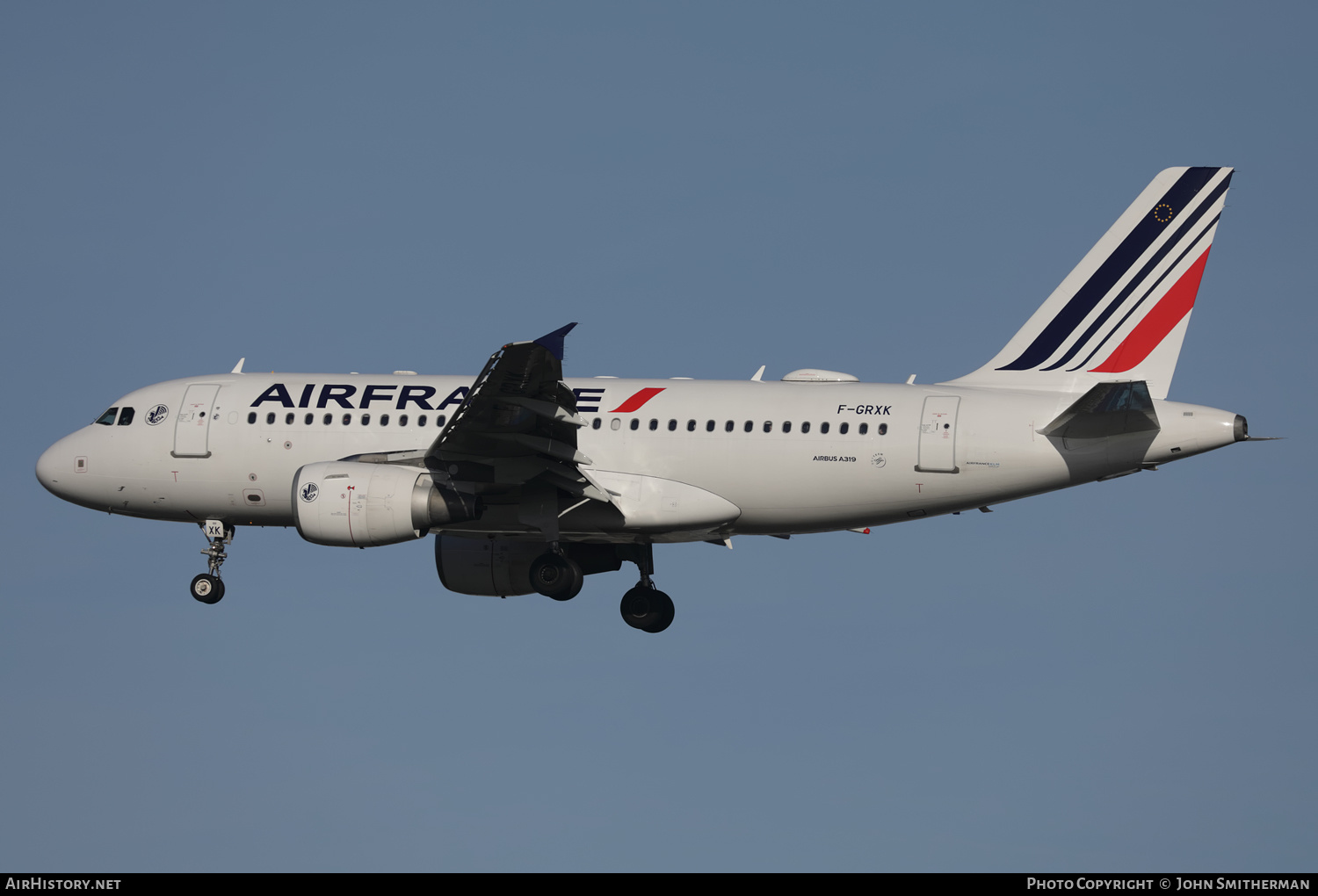 Aircraft Photo of F-GRXK | Airbus A319-111LR | Air France | AirHistory.net #436340