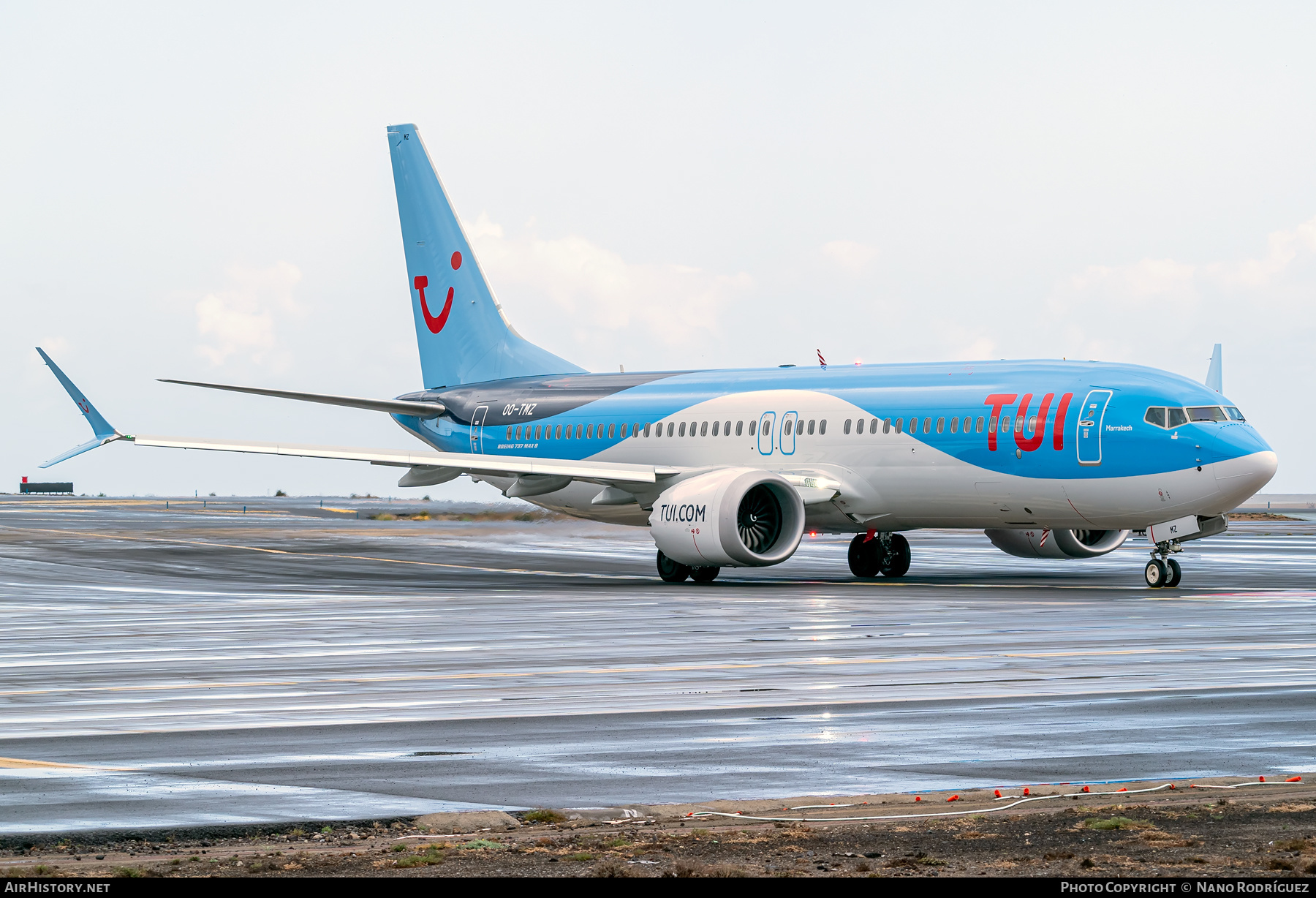 Aircraft Photo of OO-TMZ | Boeing 737-8 Max 8 | TUI | AirHistory.net #436358