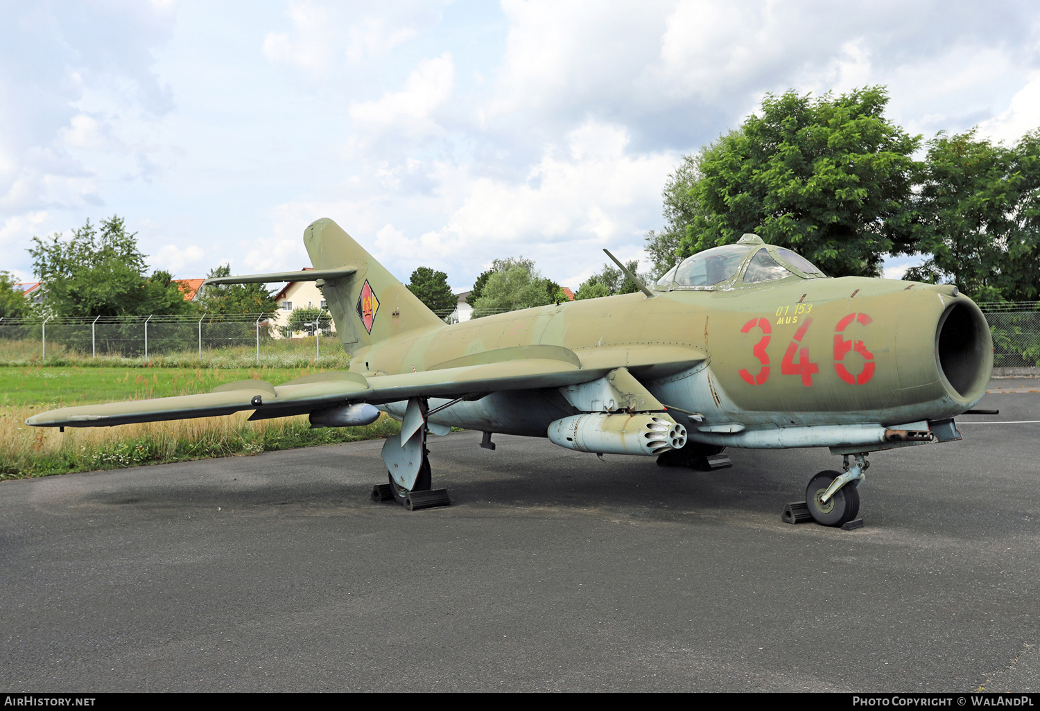 Aircraft Photo of 346 | PZL-Mielec Lim-5 | East Germany - Air Force | AirHistory.net #436374