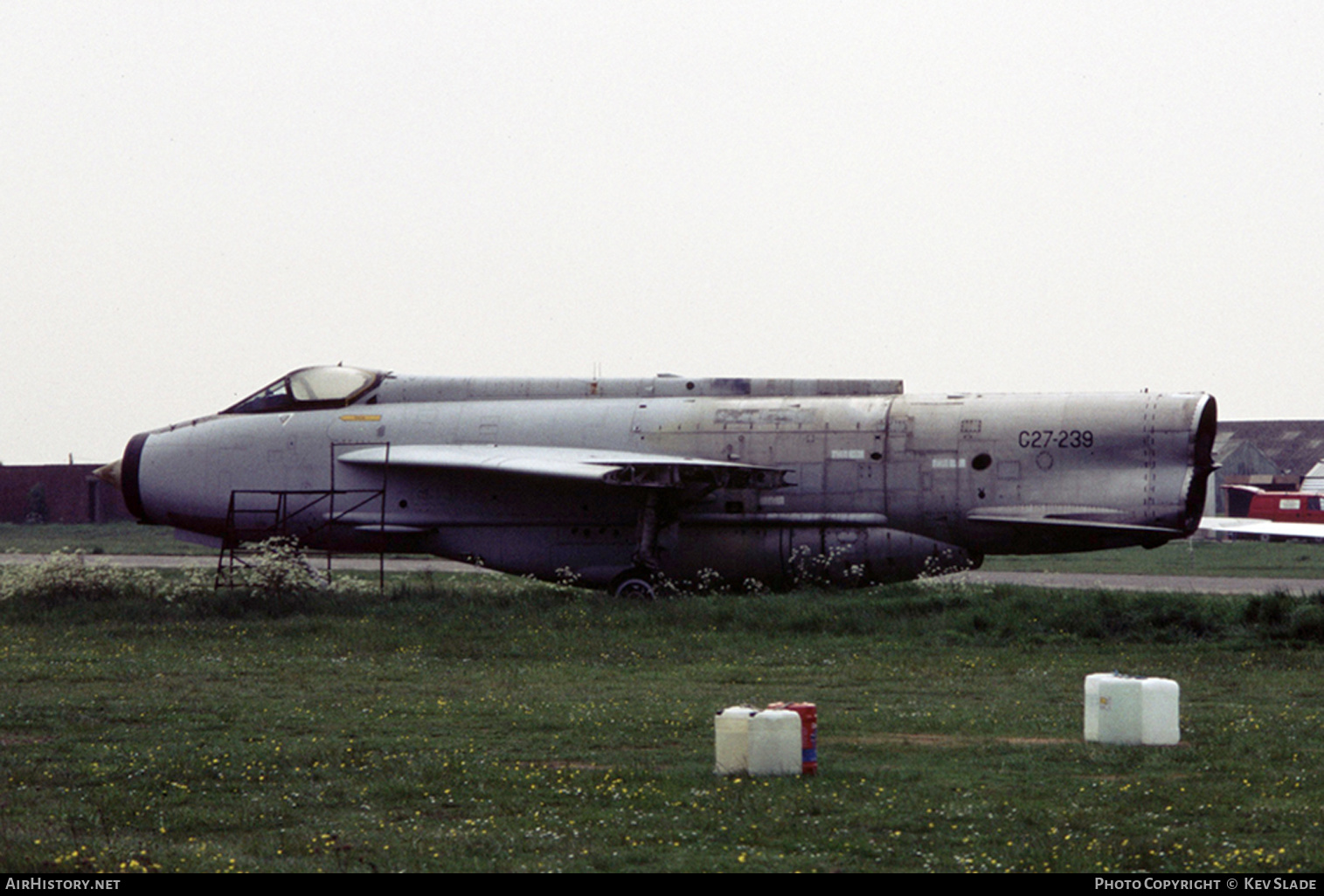 Aircraft Photo of G-BNCA / C27-239 / XN734 | English Electric Lightning F2A | AirHistory.net #436389