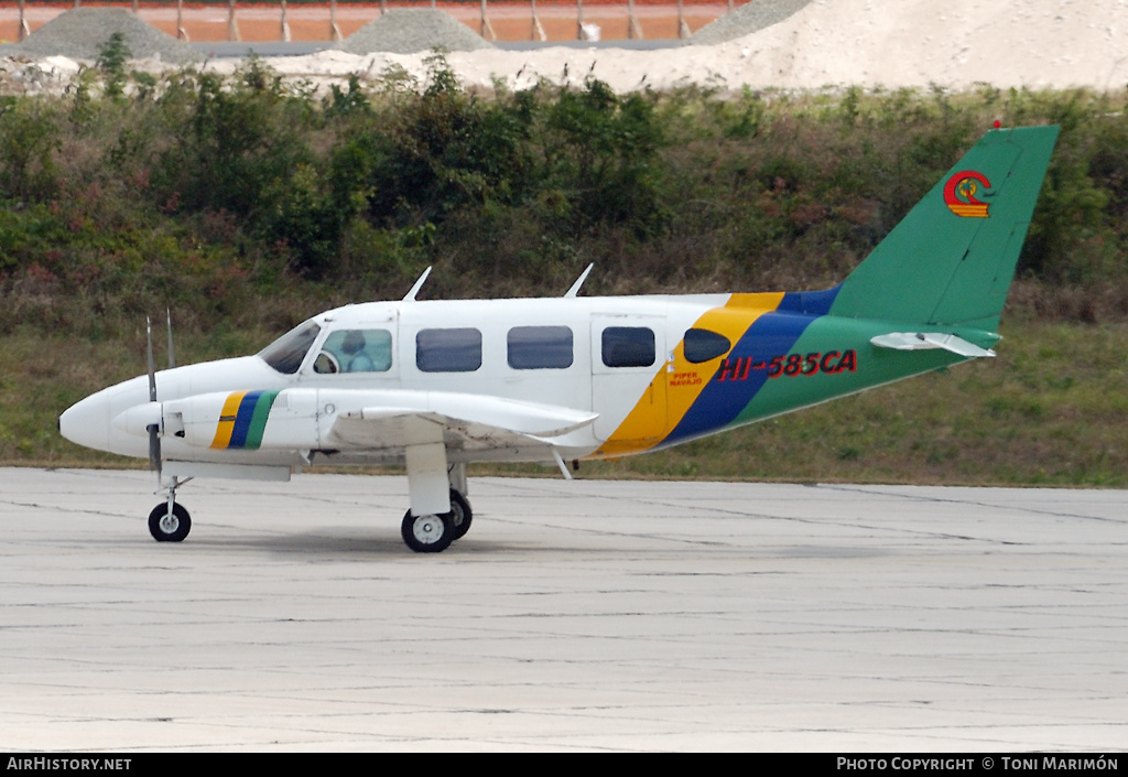 Aircraft Photo of HI-585CA | Piper PA-31-310 Navajo B | Caribair | AirHistory.net #436395