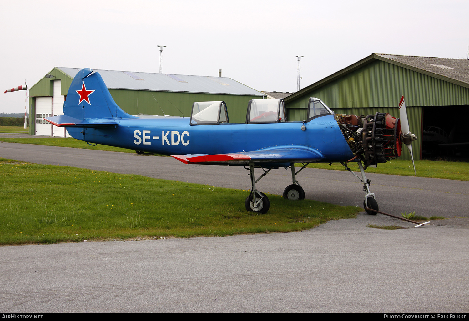 Aircraft Photo of SE-KDC | Yakovlev Yak-52... | AirHistory.net #436398