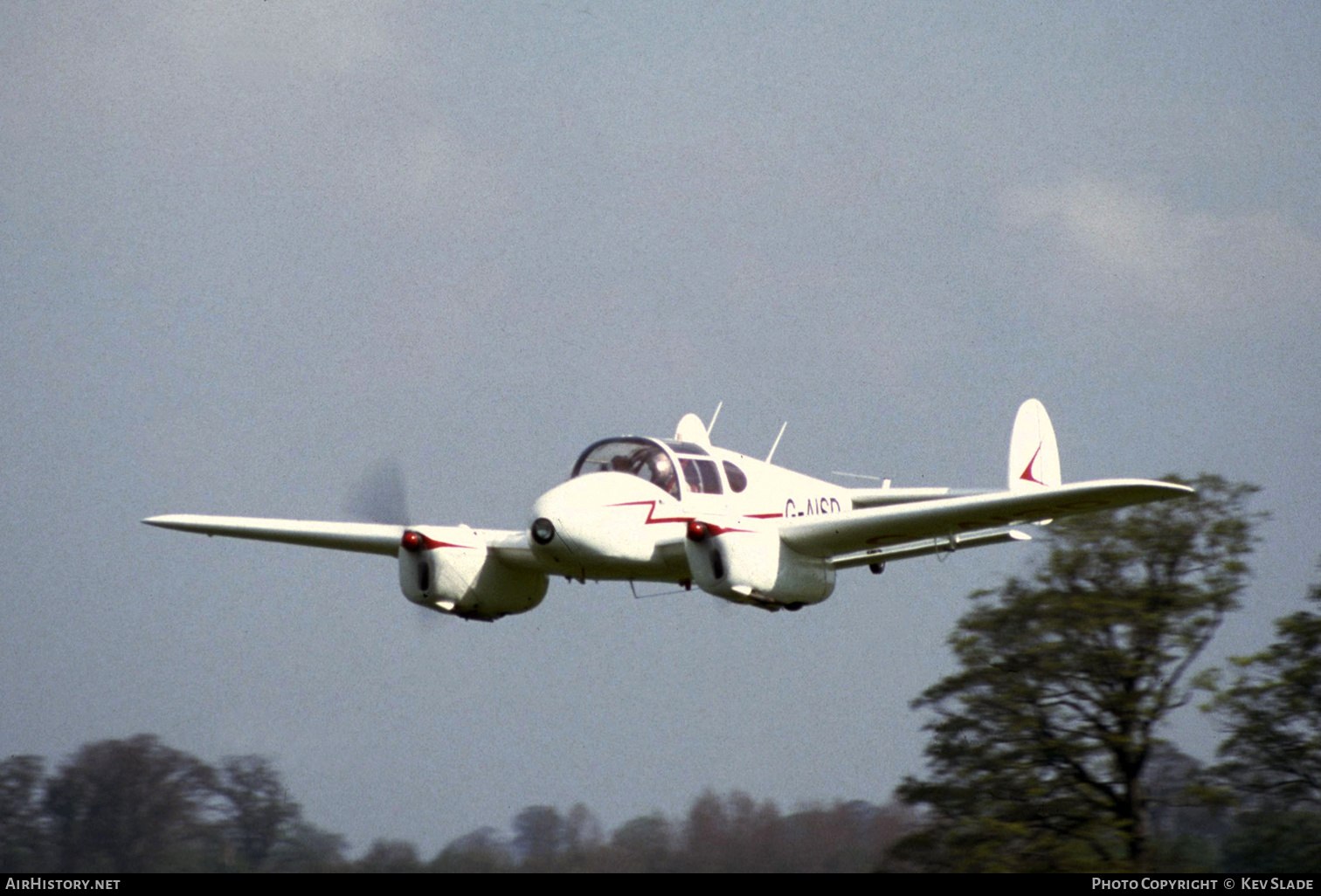 Aircraft Photo of G-AISD | Miles M.65 Gemini 1A | AirHistory.net #436402