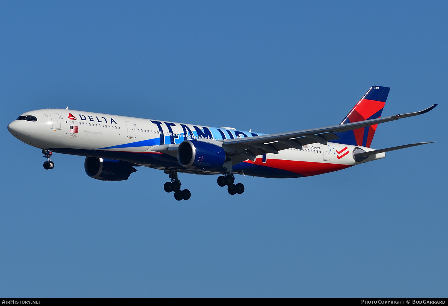 Aircraft Photo of N411DX | Airbus A330-941N | Delta Air Lines | AirHistory.net #436416