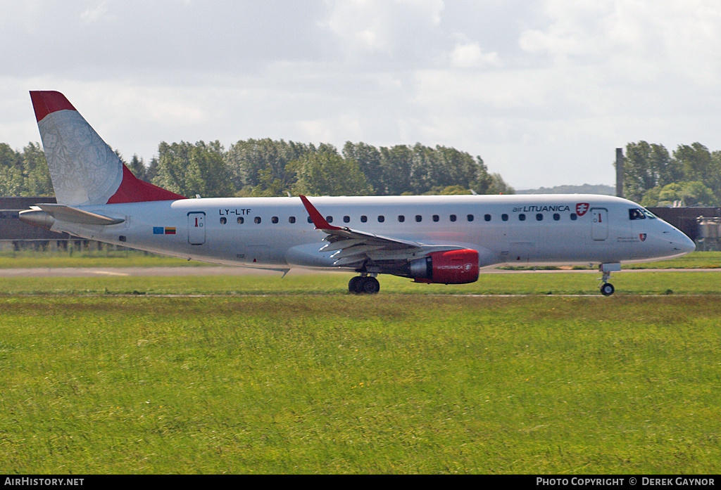 Aircraft Photo of LY-LTF | Embraer 175LR (ERJ-170-200LR) | Air Lituanica | AirHistory.net #436424