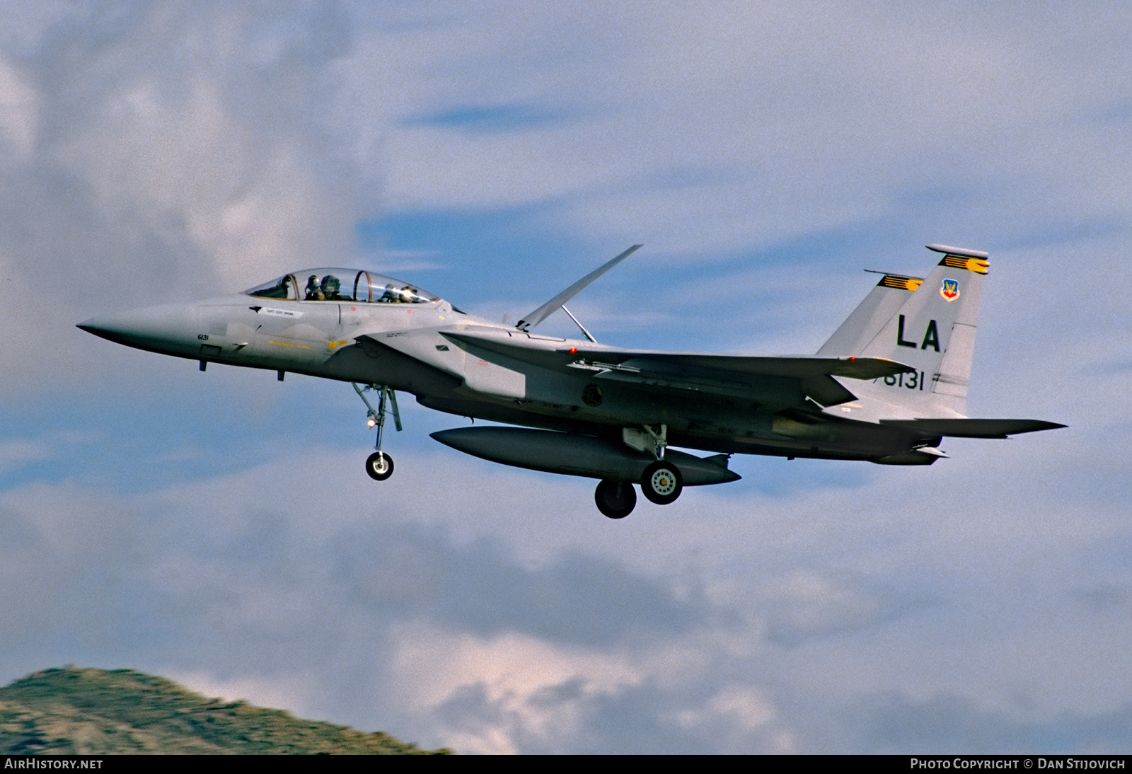Aircraft Photo of 76-0131 / AF7-6131 | McDonnell Douglas F-15B Eagle | USA - Air Force | AirHistory.net #436434