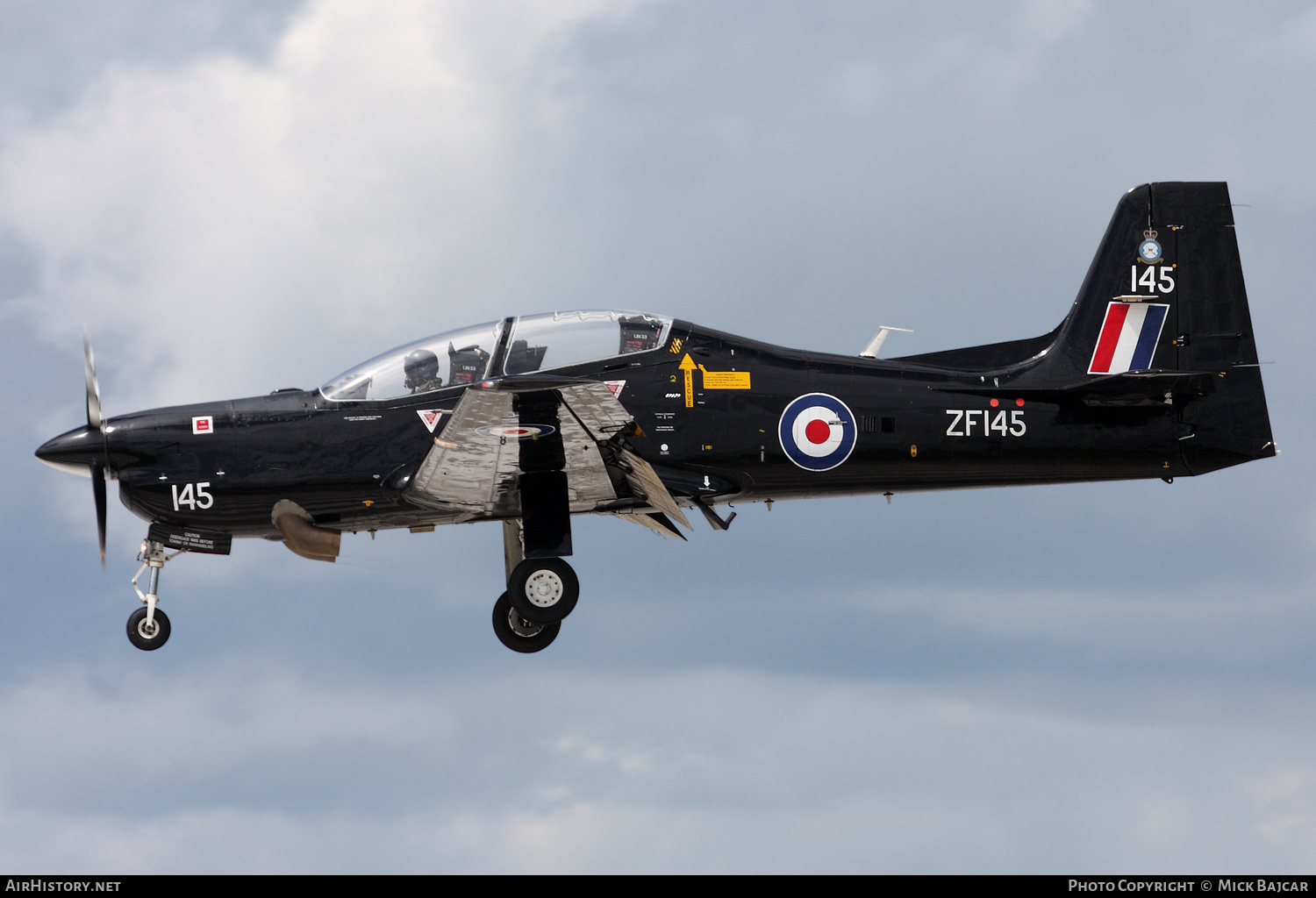 Aircraft Photo of ZF145 | Short S-312 Tucano T1 | UK - Air Force | AirHistory.net #436447