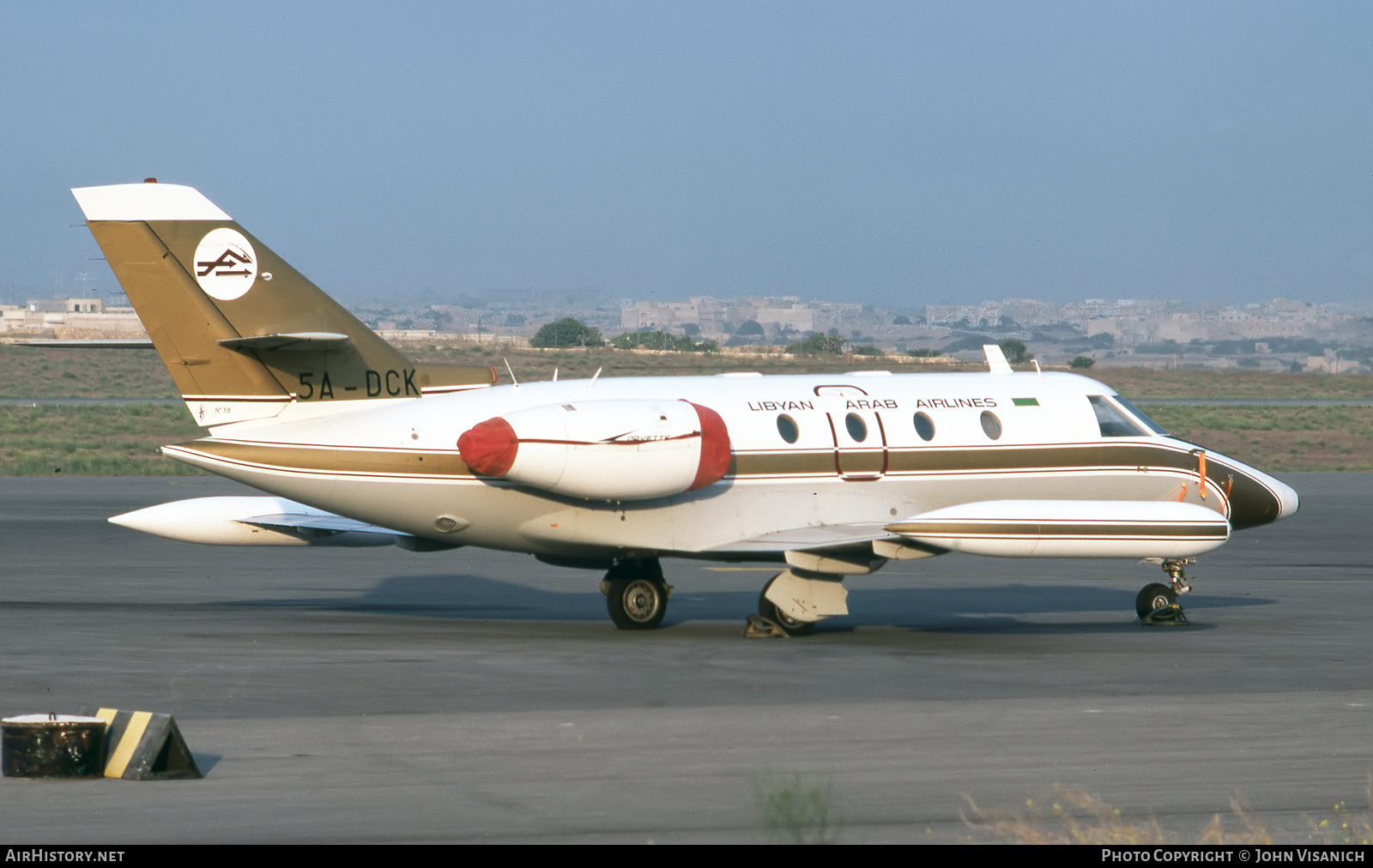 Aircraft Photo of 5A-DCK | Aerospatiale SN-601 Corvette 100 | Libyan Arab Airlines | AirHistory.net #436456