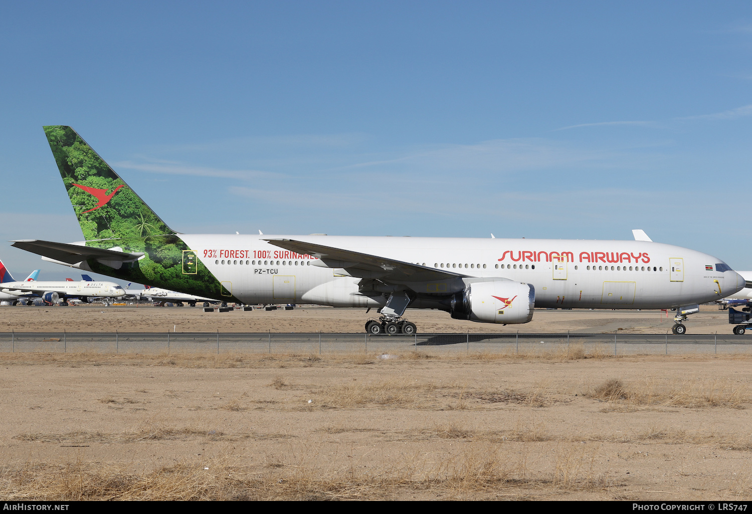 Aircraft Photo of PZ-TCU | Boeing 777-212/ER | Surinam Airways | AirHistory.net #436462