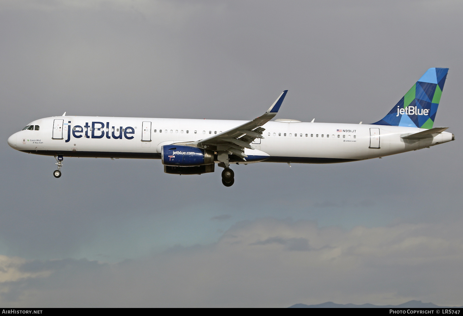 Aircraft Photo of N991JT | Airbus A321-231 | JetBlue Airways | AirHistory.net #436463