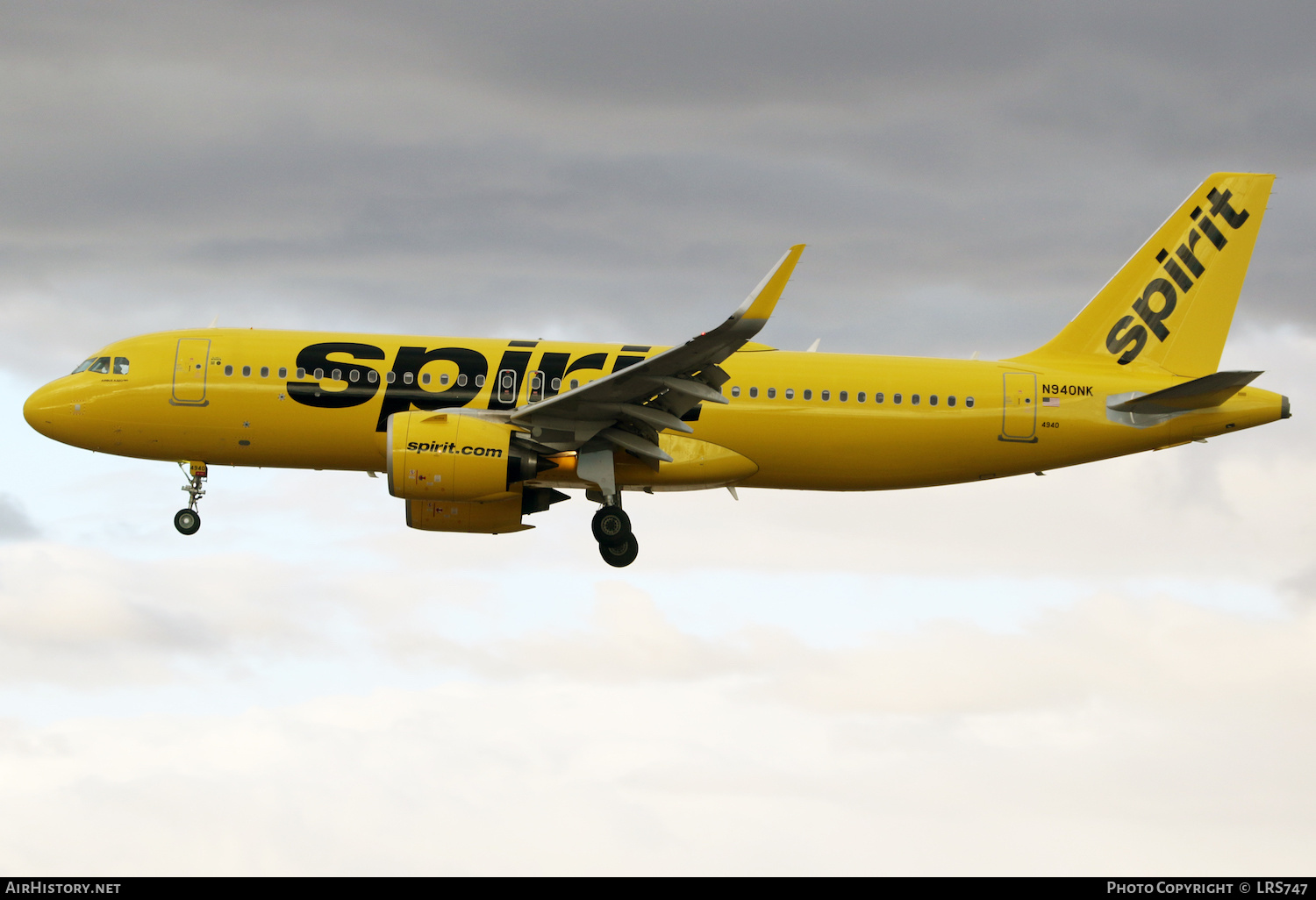 Aircraft Photo of N940NK | Airbus A320-271N | Spirit Airlines | AirHistory.net #436468