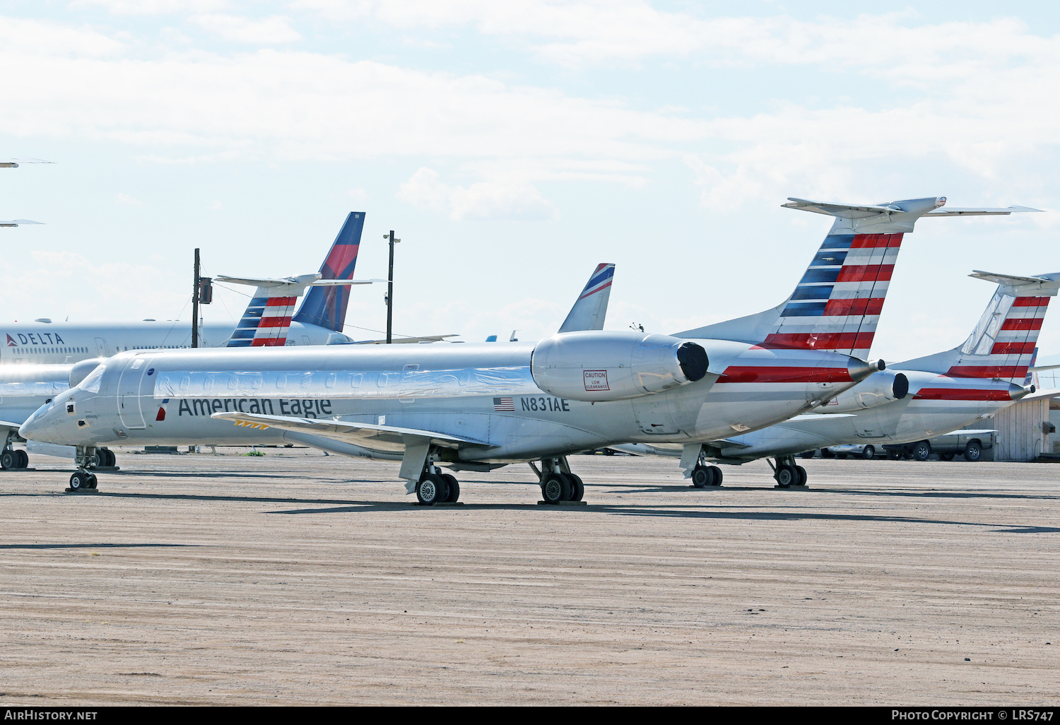 Aircraft Photo of N831AE | Embraer ERJ-140LR (EMB-135KL) | American Eagle | AirHistory.net #436471