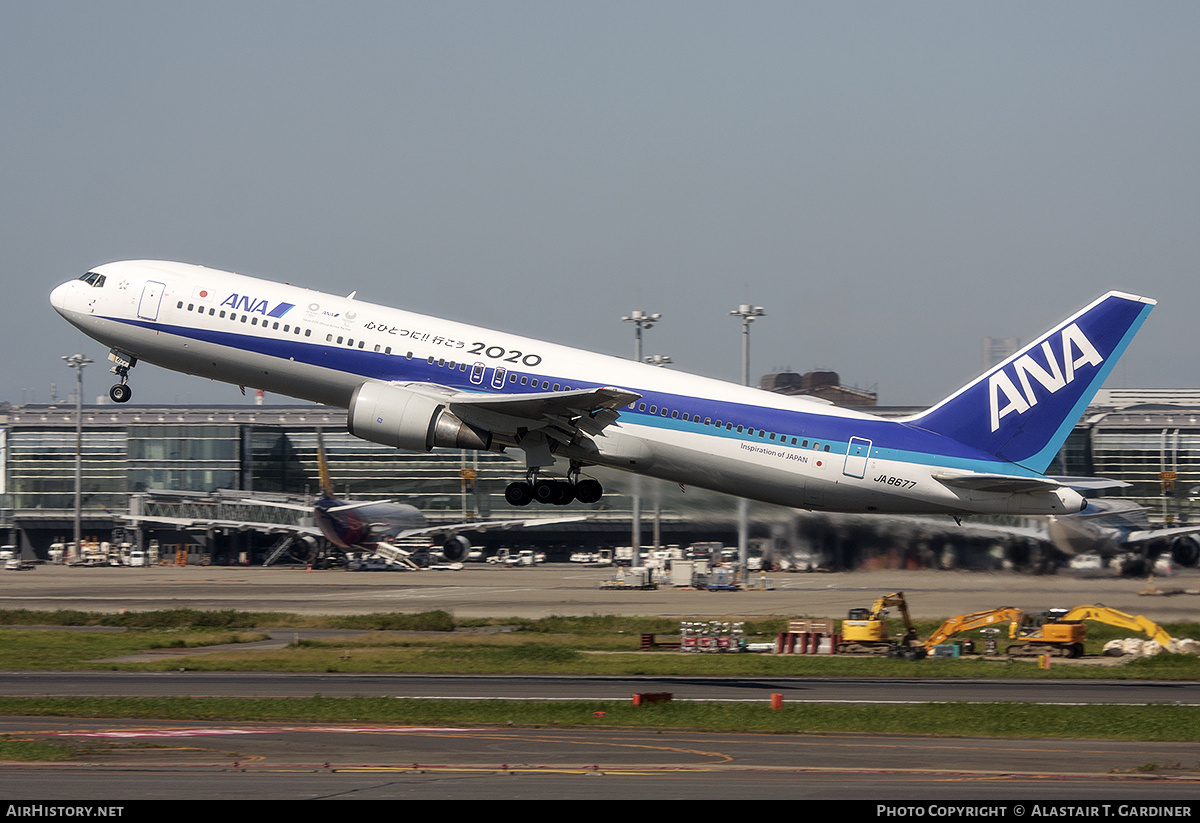 Aircraft Photo of JA8677 | Boeing 767-381 | All Nippon Airways - ANA | AirHistory.net #436472