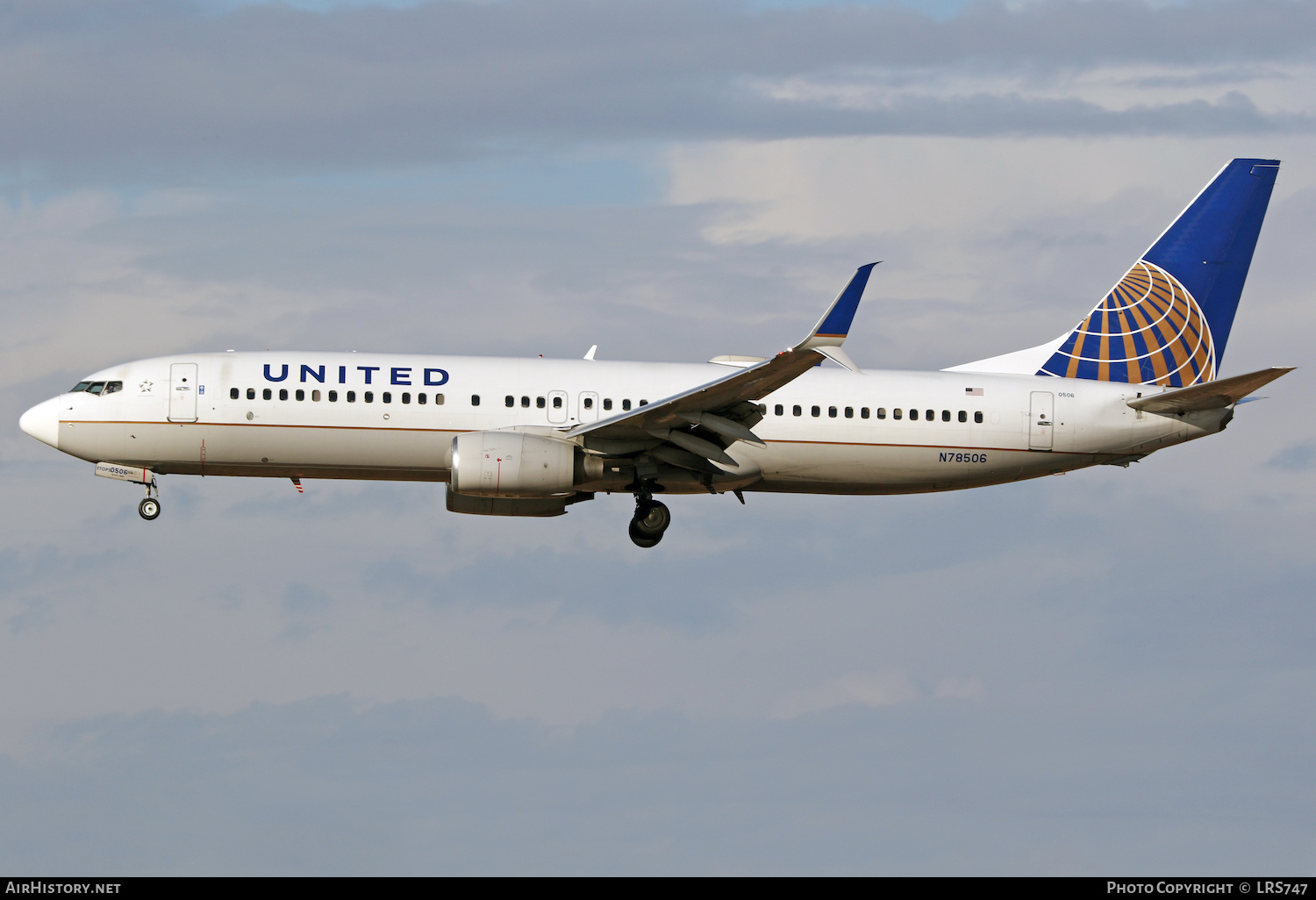 Aircraft Photo of N78506 | Boeing 737-824 | United Airlines | AirHistory.net #436480