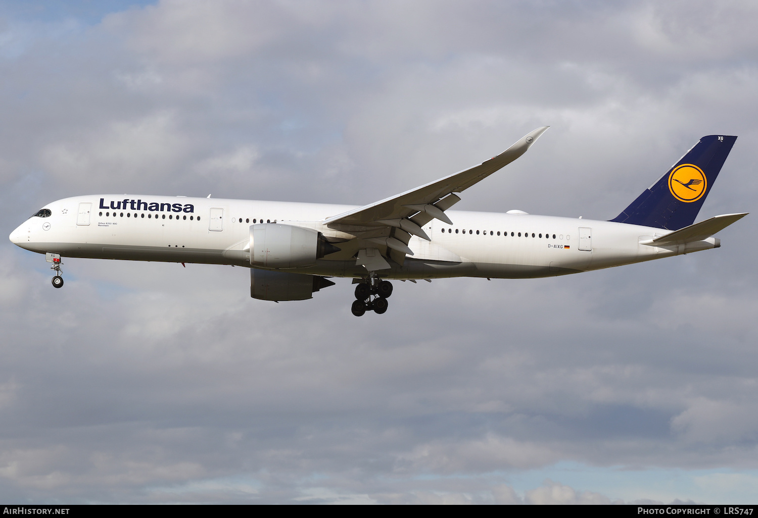 Aircraft Photo of D-AIXG | Airbus A350-941 | Lufthansa | AirHistory.net #436492