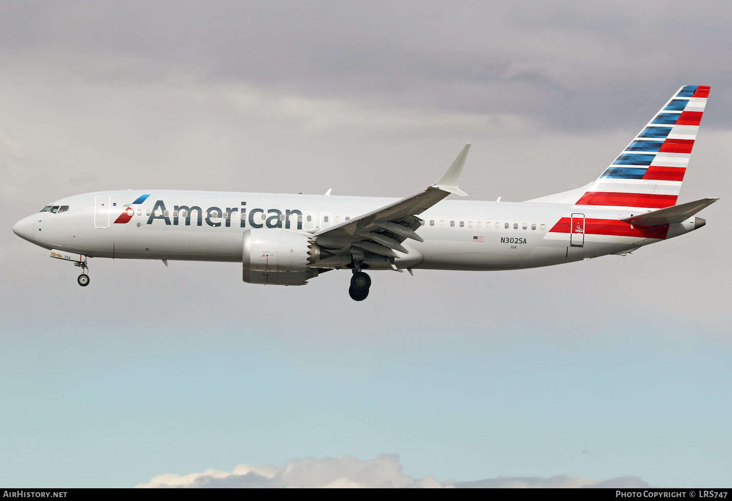 Aircraft Photo of N302SA | Boeing 737-8 Max 8 | American Airlines | AirHistory.net #436499