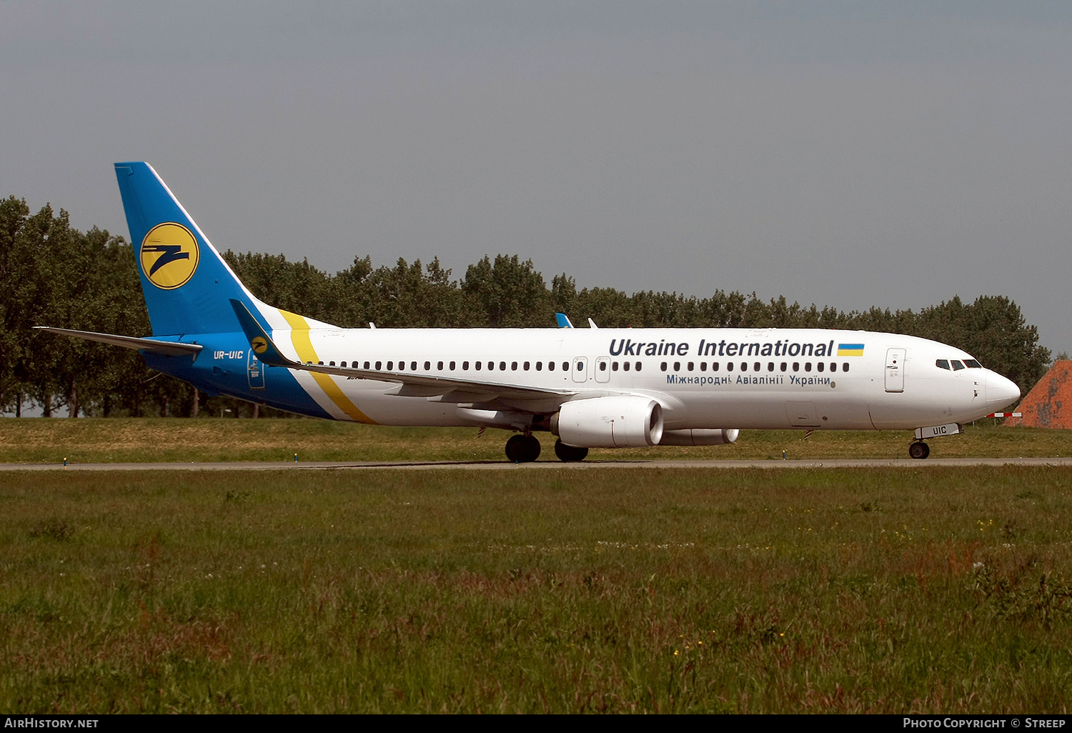 Aircraft Photo of UR-UIC | Boeing 737-800 | Ukraine International Airlines | AirHistory.net #436502