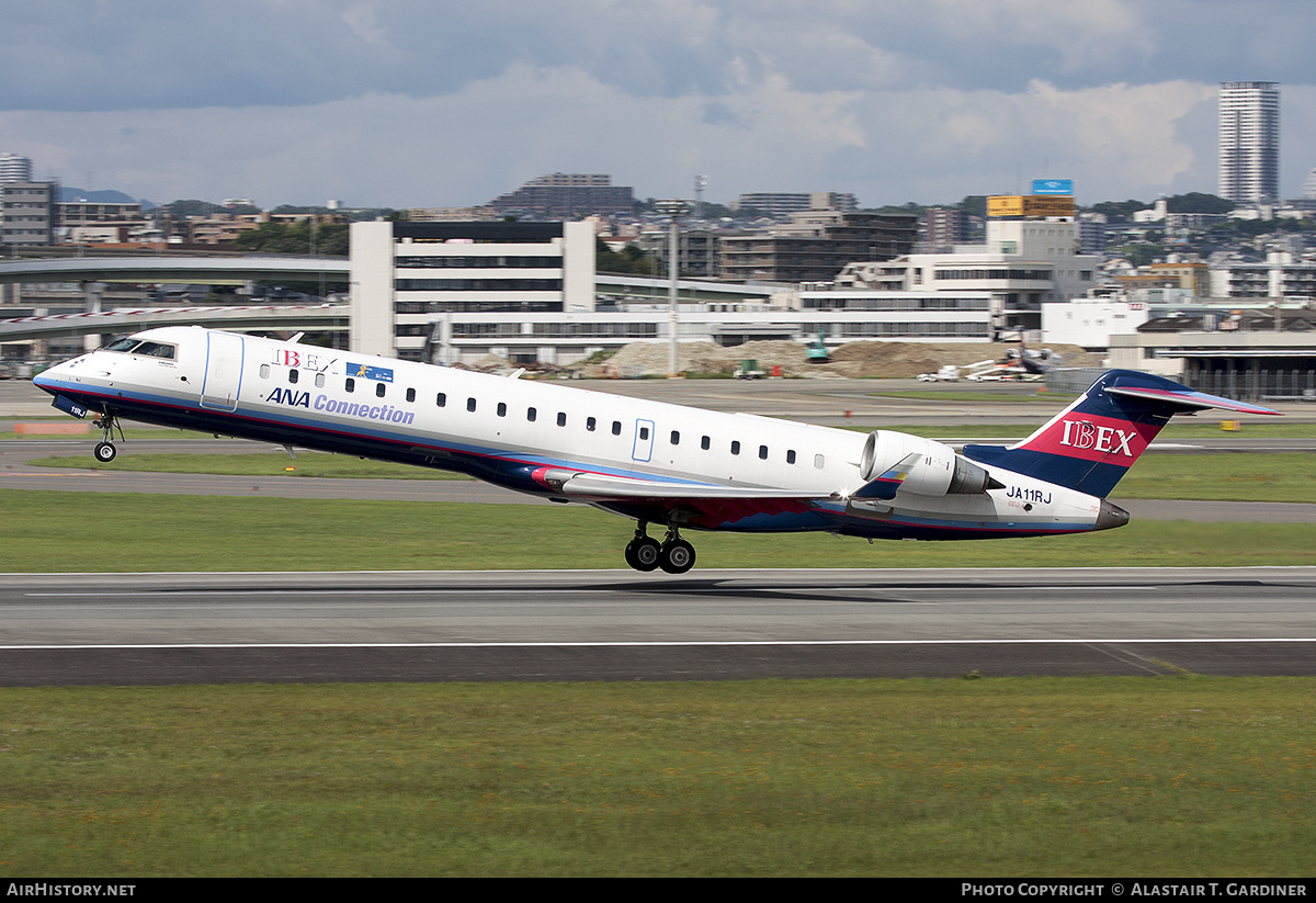Aircraft Photo of JA11RJ | Bombardier CRJ-702ER NG (CL-600-2C10) | Ibex Airlines | AirHistory.net #436523