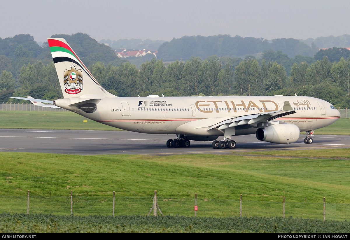 Aircraft Photo of A6-EYM | Airbus A330-243 | Etihad Airways | AirHistory.net #436526