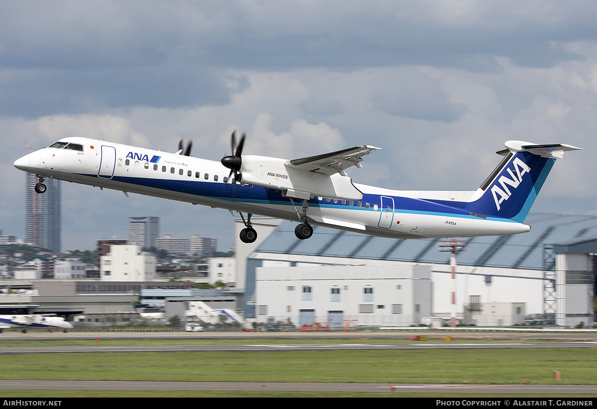 Aircraft Photo of JA465A | Bombardier DHC-8-402 Dash 8 | All Nippon Airways - ANA Wings | AirHistory.net #436542
