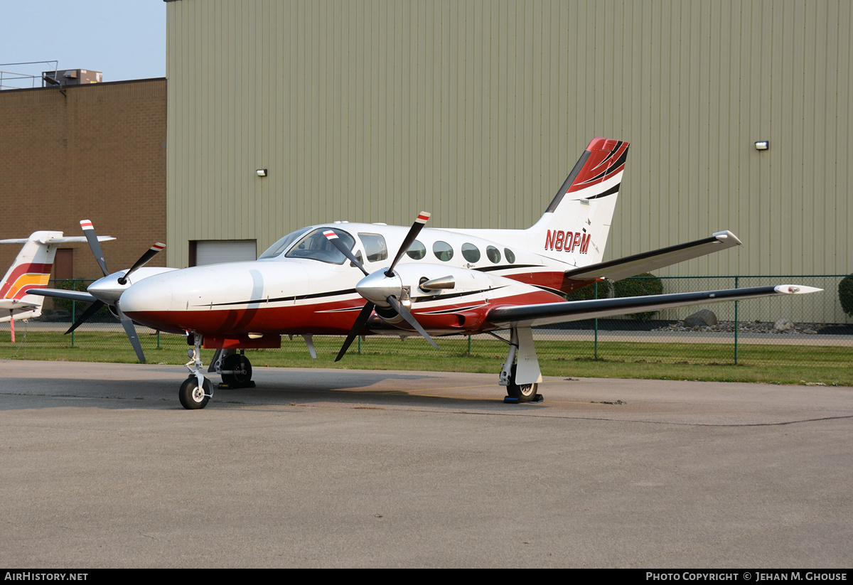 Aircraft Photo of N80PM | Cessna 425 Conquest I | AirHistory.net #436545