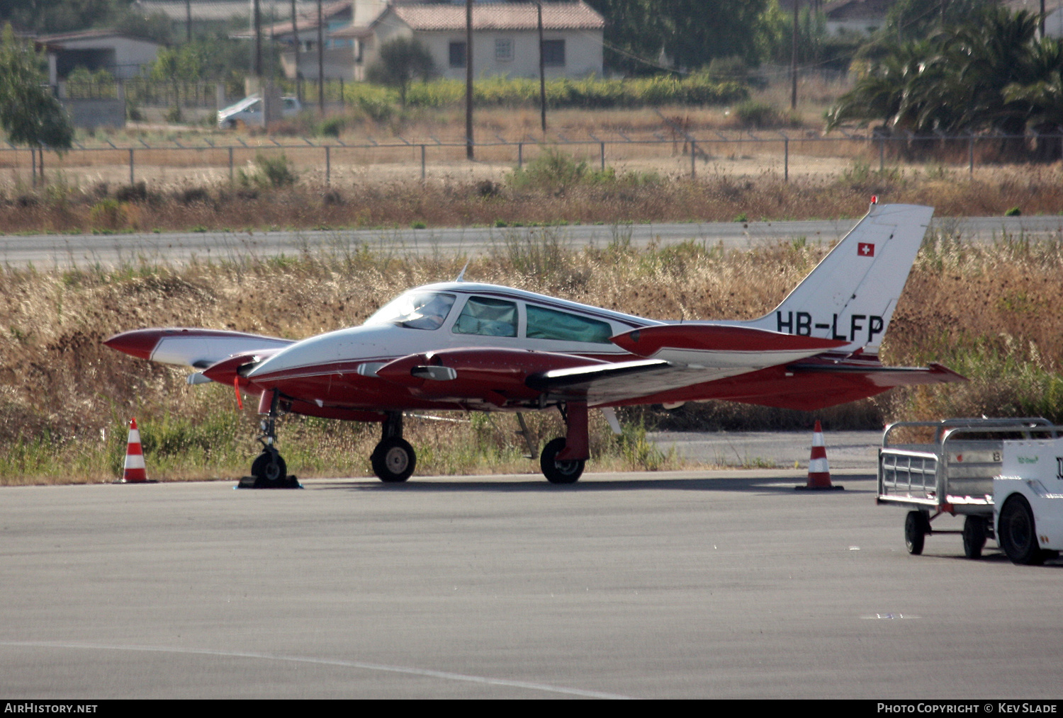 Aircraft Photo of HB-LFP | Cessna 310P | AirHistory.net #436555