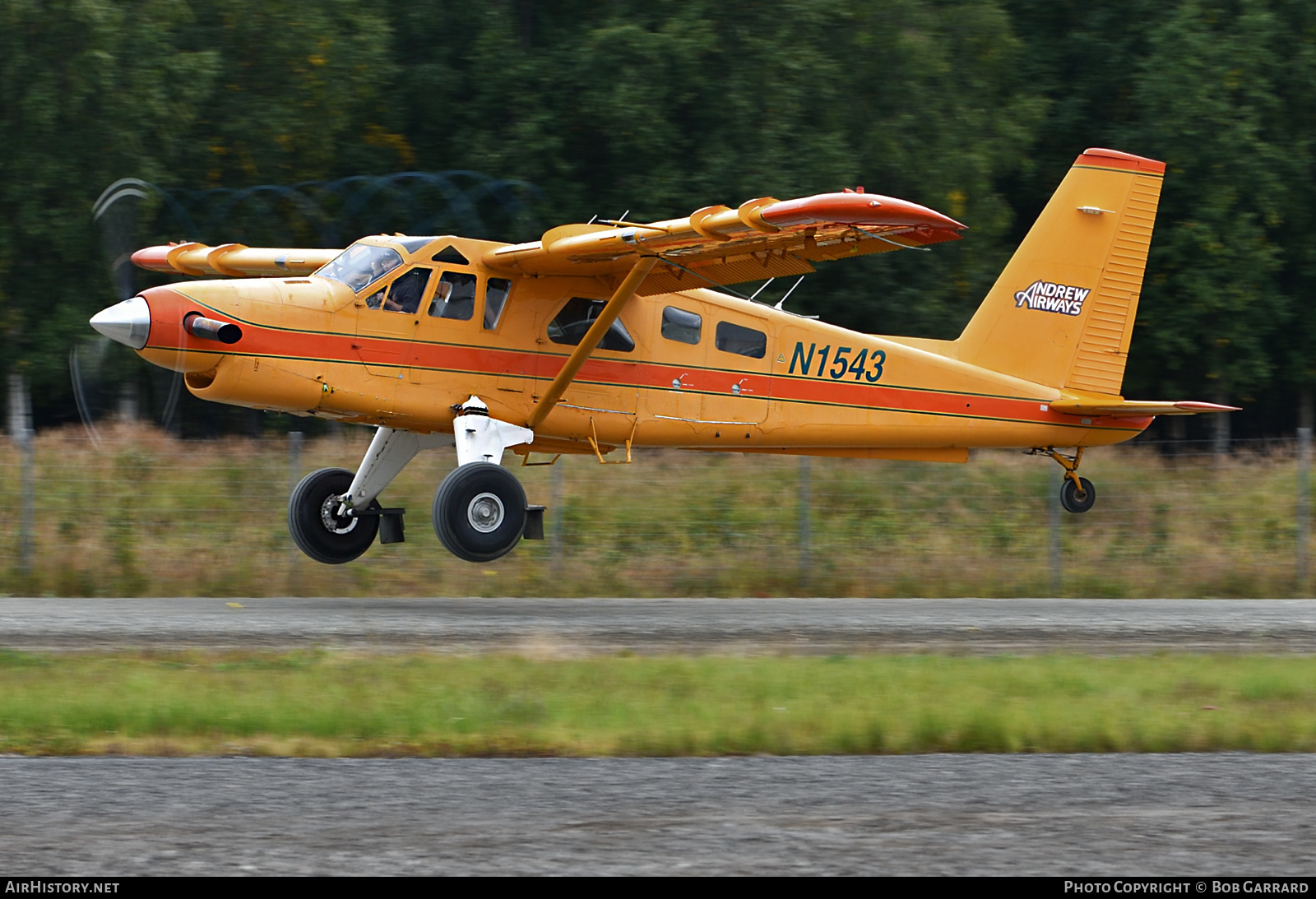 Aircraft Photo of N1543 | De Havilland Canada DHC-2 Turbo Beaver Mk3 | Andrew Airways | AirHistory.net #436573