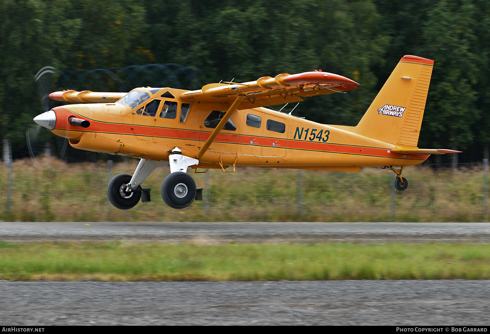 Aircraft Photo of N1543 | De Havilland Canada DHC-2 Turbo Beaver Mk.3 | Andrew Airways | AirHistory.net #436573