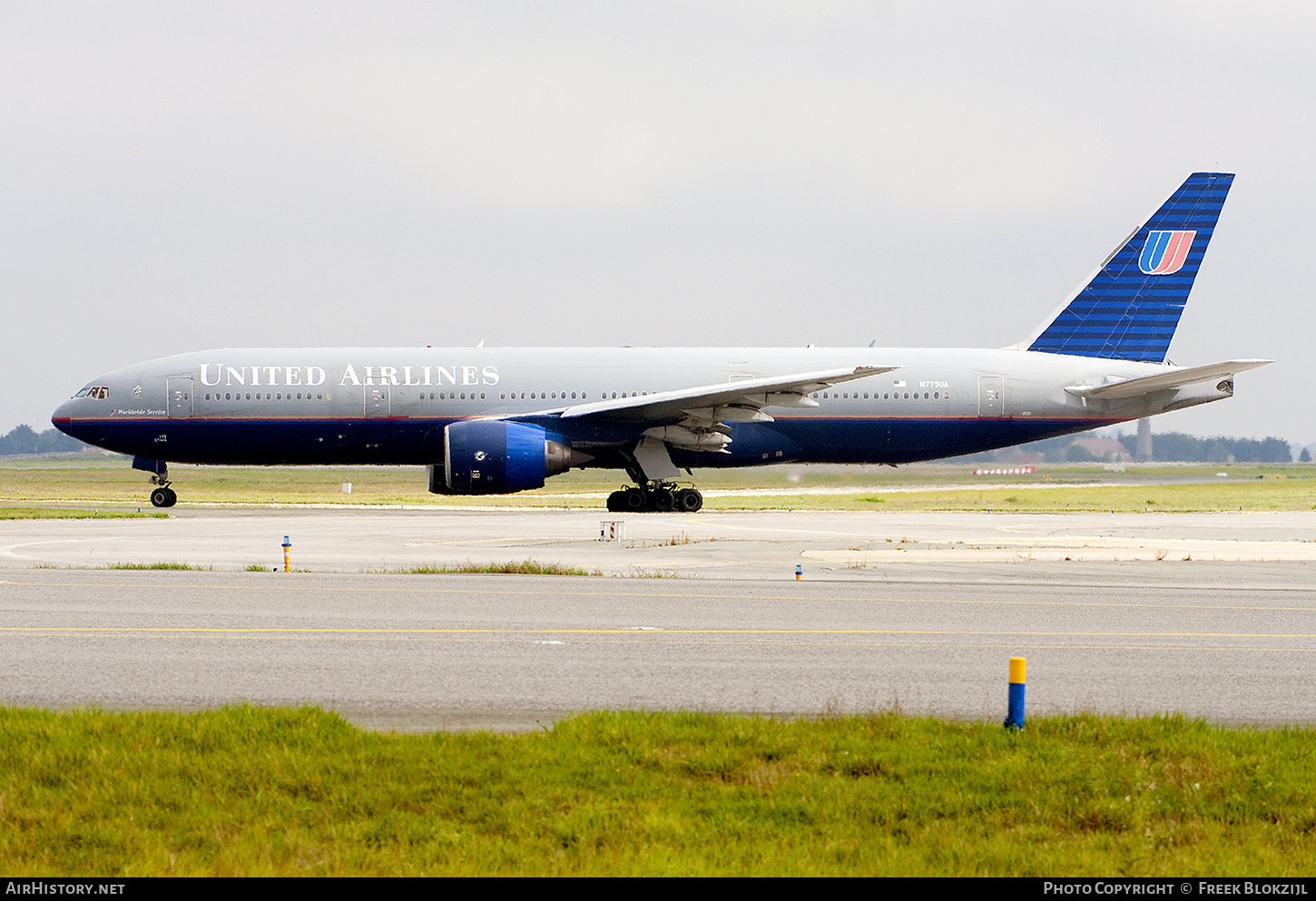 Aircraft Photo of N773UA | Boeing 777-222 | United Airlines | AirHistory.net #436577
