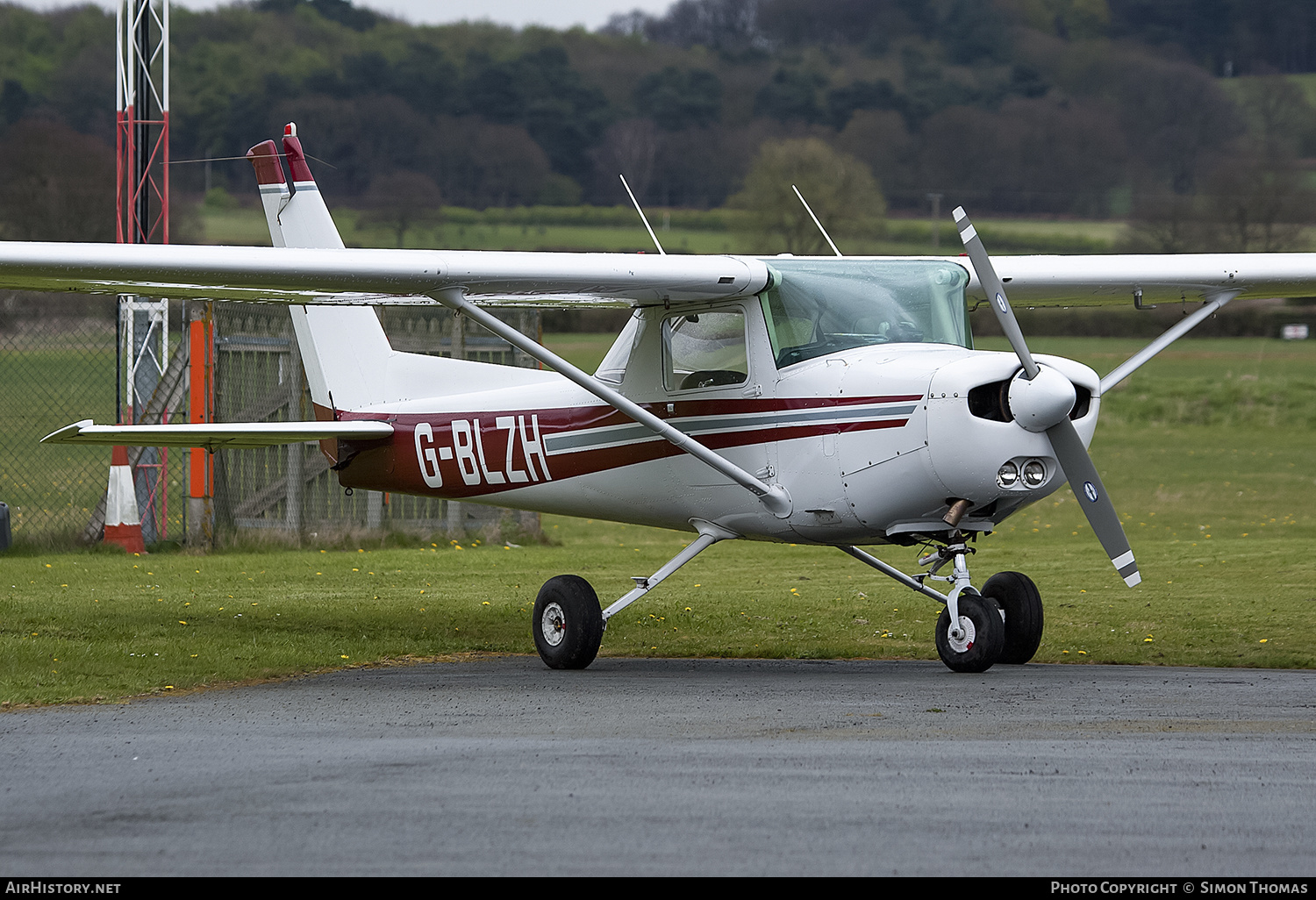 Aircraft Photo of G-BLZH | Reims F152 II | AirHistory.net #436590