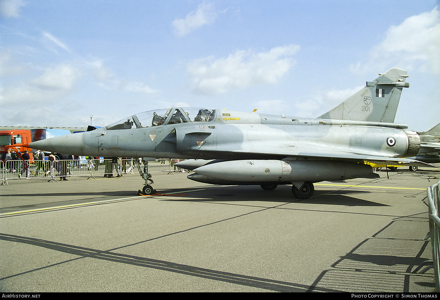 Aircraft Photo of 201 | Dassault Mirage 2000BG | Greece - Air Force | AirHistory.net #436593
