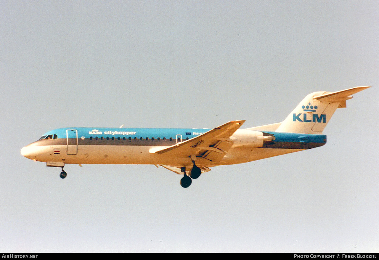 Aircraft Photo of PH-KZH | Fokker 70 (F28-0070) | KLM Cityhopper | AirHistory.net #436611