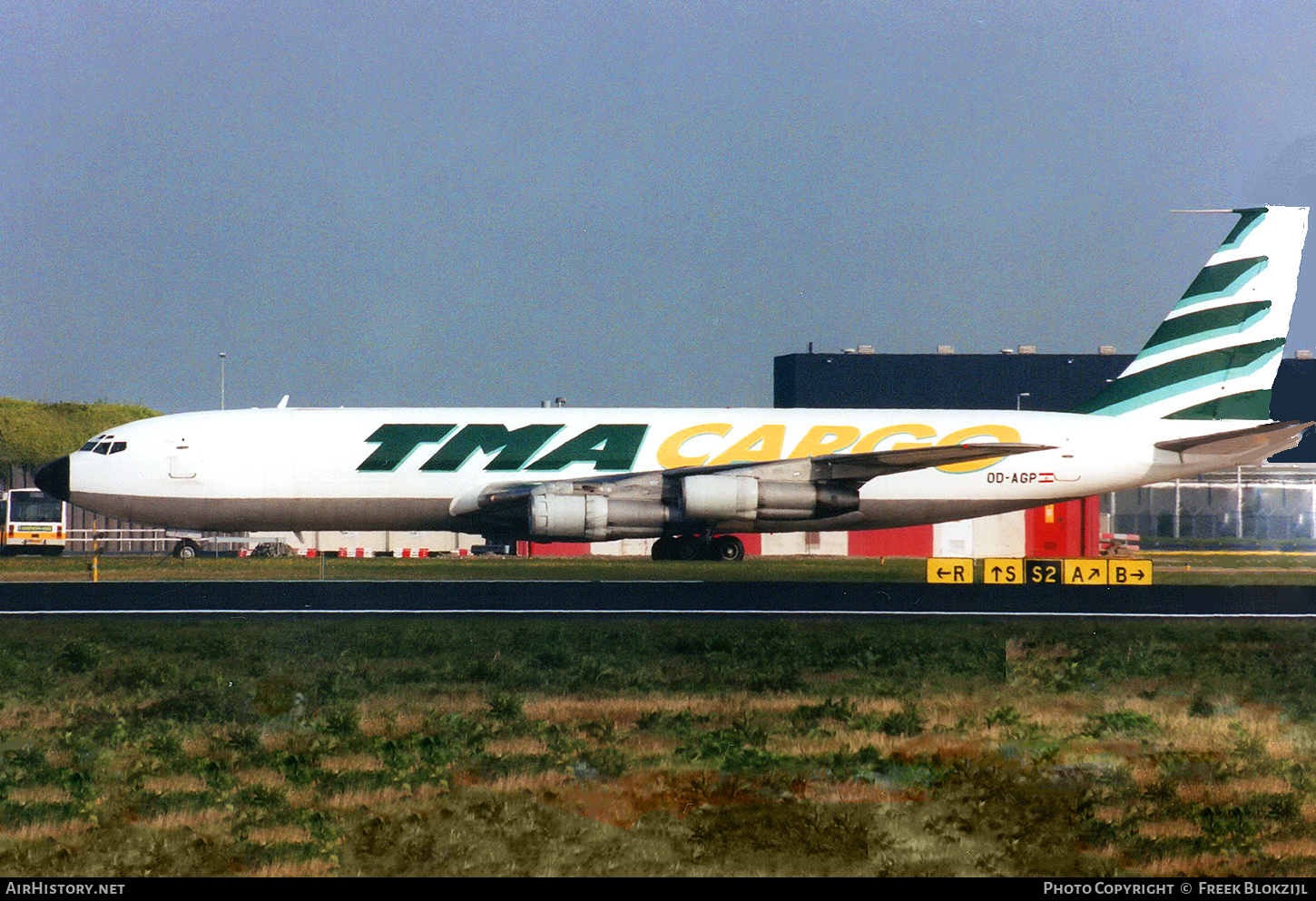 Aircraft Photo of OD-AGP | Boeing 707-321C | TMA Cargo - Trans Mediterranean Airways | AirHistory.net #436613