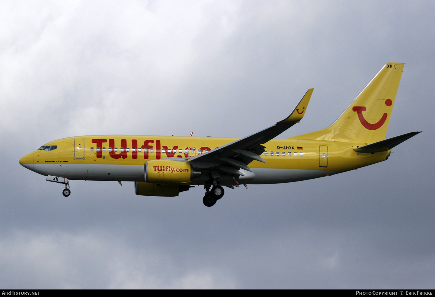 Aircraft Photo of D-AHXK | Boeing 737-7K5 | TUIfly | AirHistory.net #436676