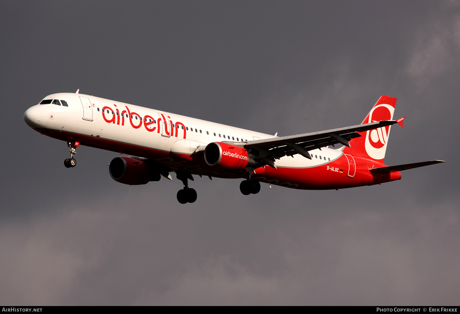 Aircraft Photo of D-ALSC | Airbus A321-211 | Air Berlin | AirHistory.net #436678