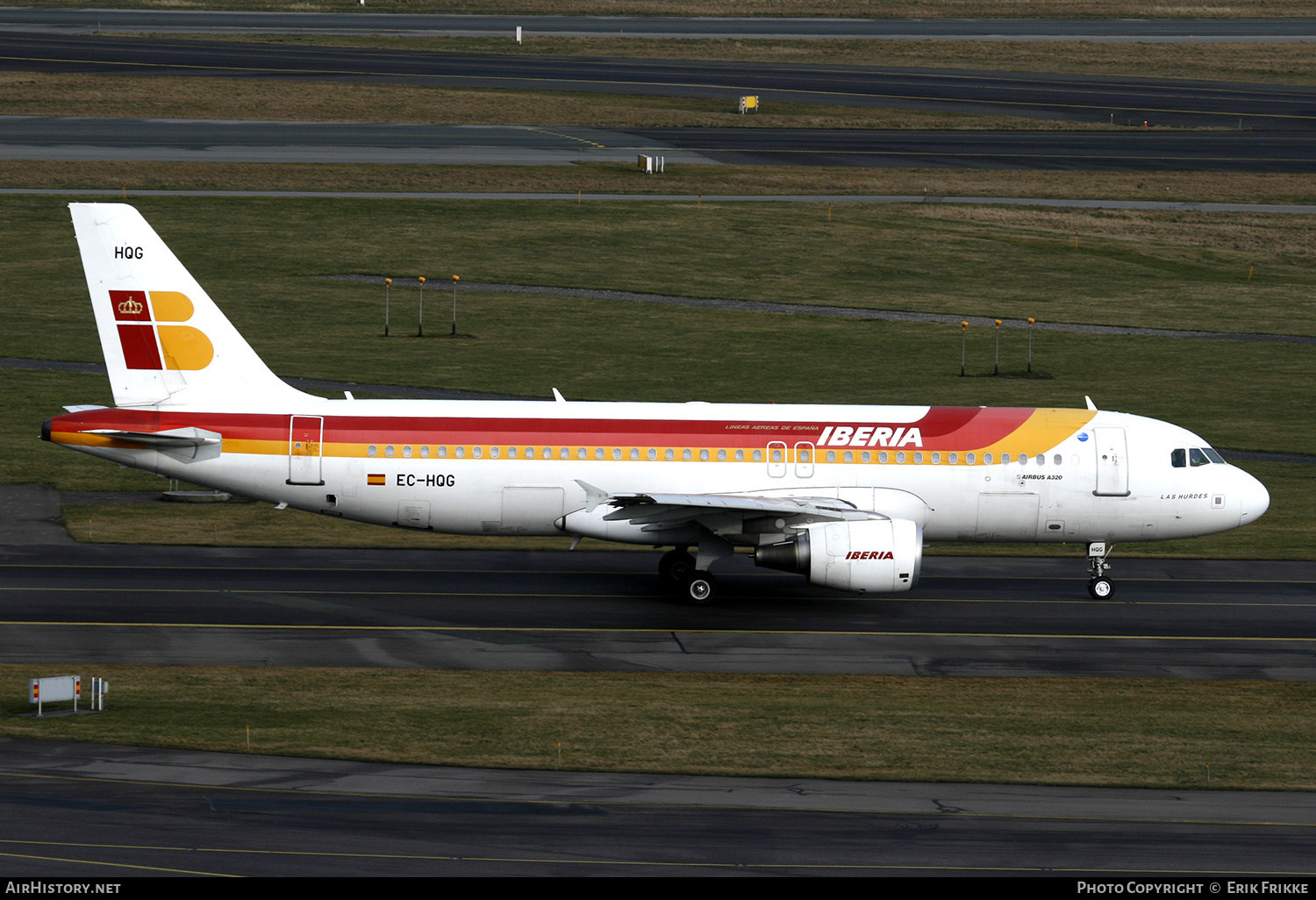Aircraft Photo of EC-HQG | Airbus A320-214 | Iberia | AirHistory.net #436680