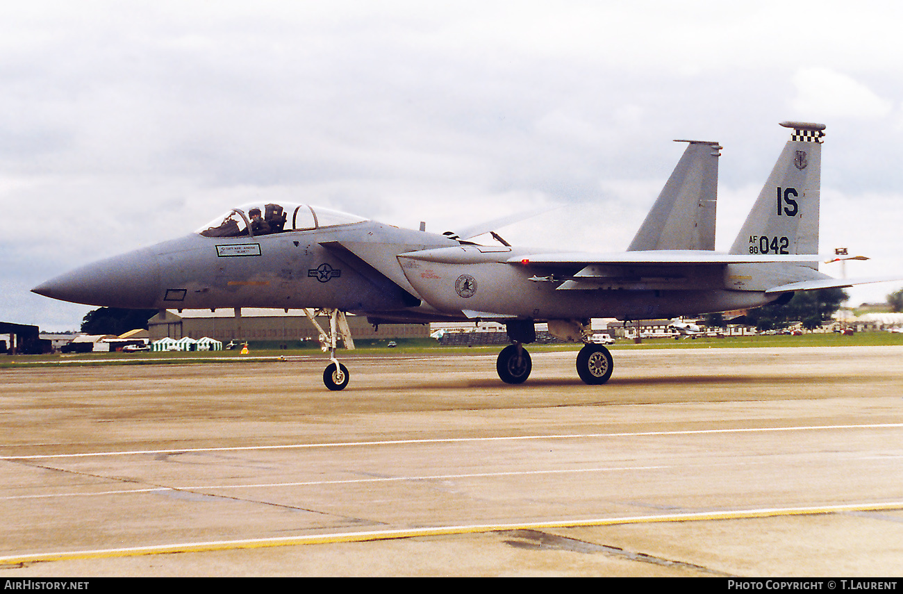 Aircraft Photo of 80-0042 / AF80-042 | McDonnell Douglas F-15C Eagle | USA - Air Force | AirHistory.net #436684