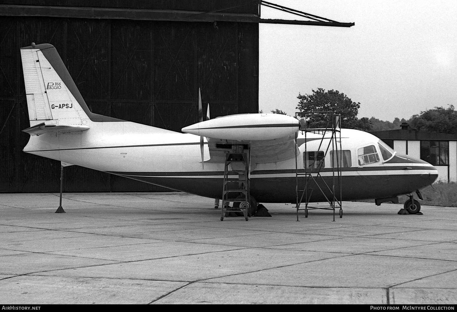 Aircraft Photo of G-APSJ | Piaggio P-166AL-1 | AirHistory.net #436696