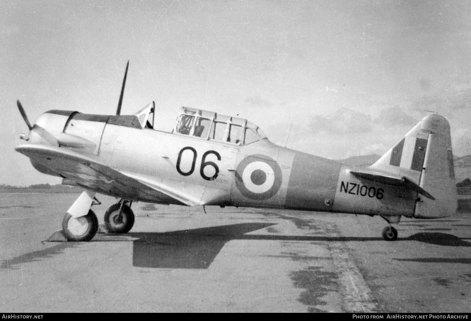 Aircraft Photo of NZ1006 | North American AT-6C Harvard IIA | New Zealand - Air Force | AirHistory.net #436704