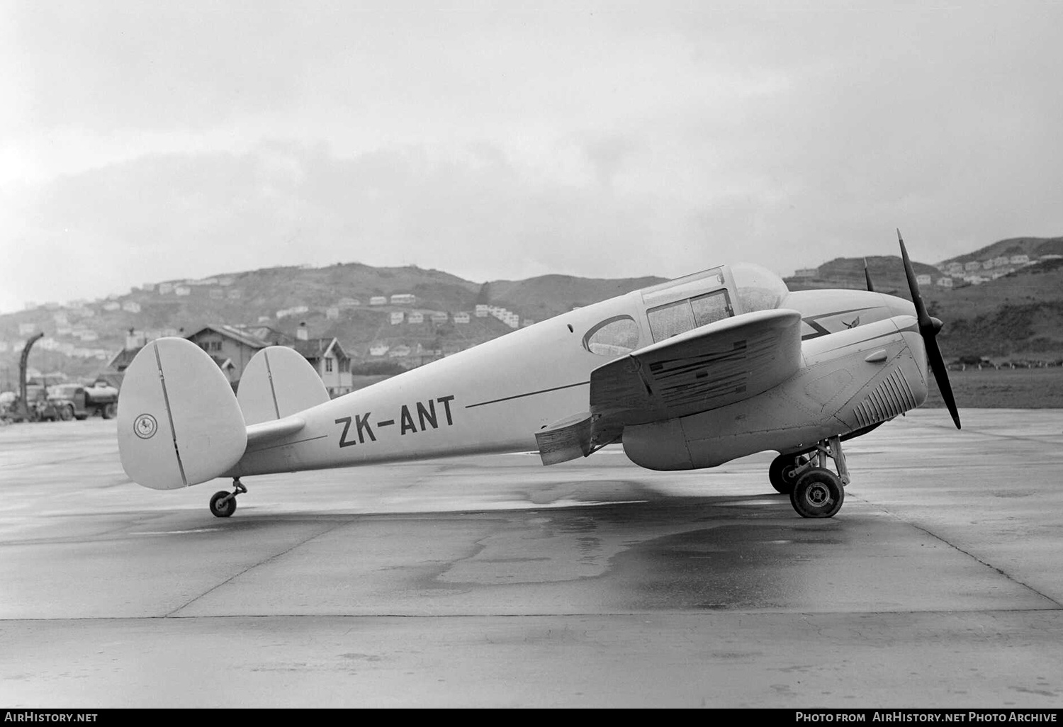Aircraft Photo of ZK-ANT | Miles M.65 Gemini 1A | AirHistory.net #436706