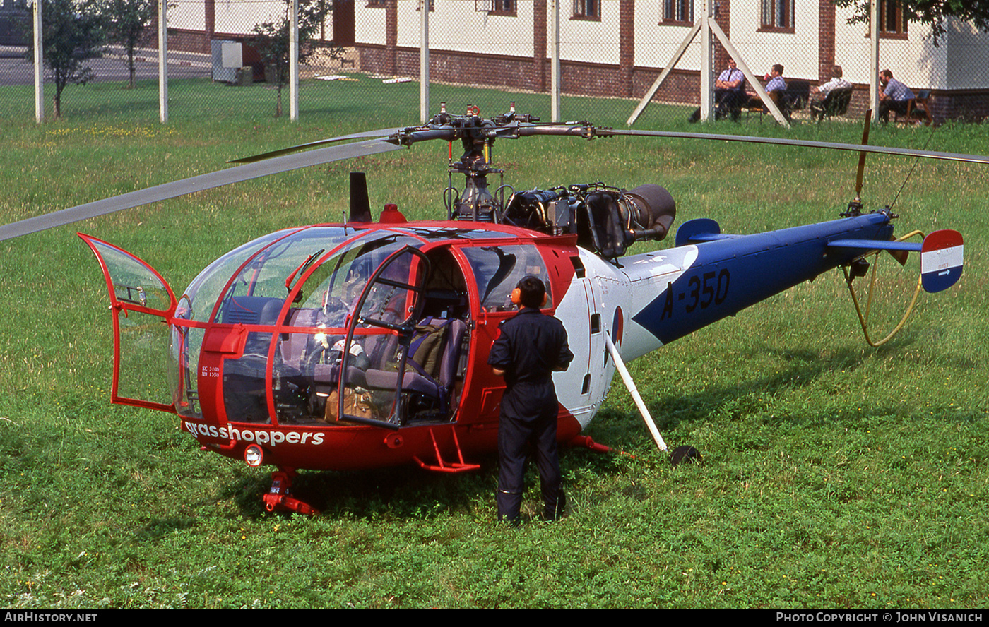 Aircraft Photo of A-350 | Sud SE-3160 Alouette III | Netherlands - Air Force | AirHistory.net #436727