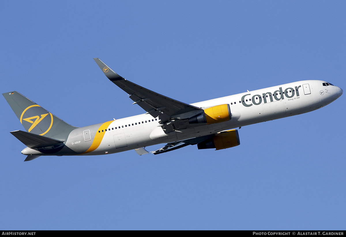 Aircraft Photo of D-ABUP | Boeing 767-3Q8/ER | Condor Flugdienst | AirHistory.net #436728