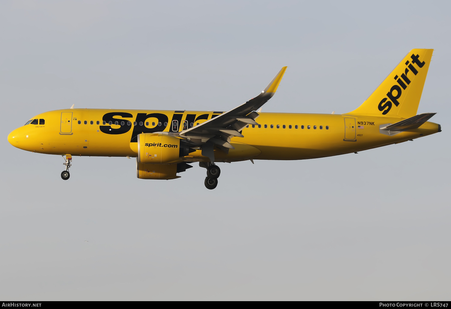 Aircraft Photo of N937NK | Airbus A320-271N | Spirit Airlines | AirHistory.net #436734