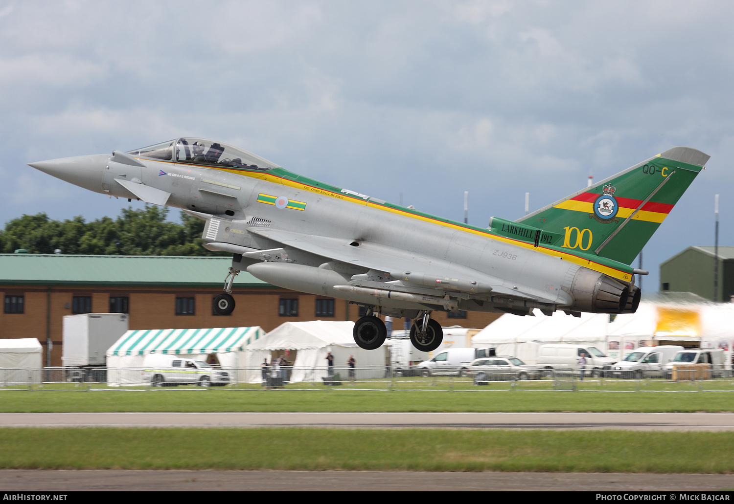 Aircraft Photo of ZJ936 | Eurofighter EF-2000 Typhoon FGR4 | UK - Air Force | AirHistory.net #436740