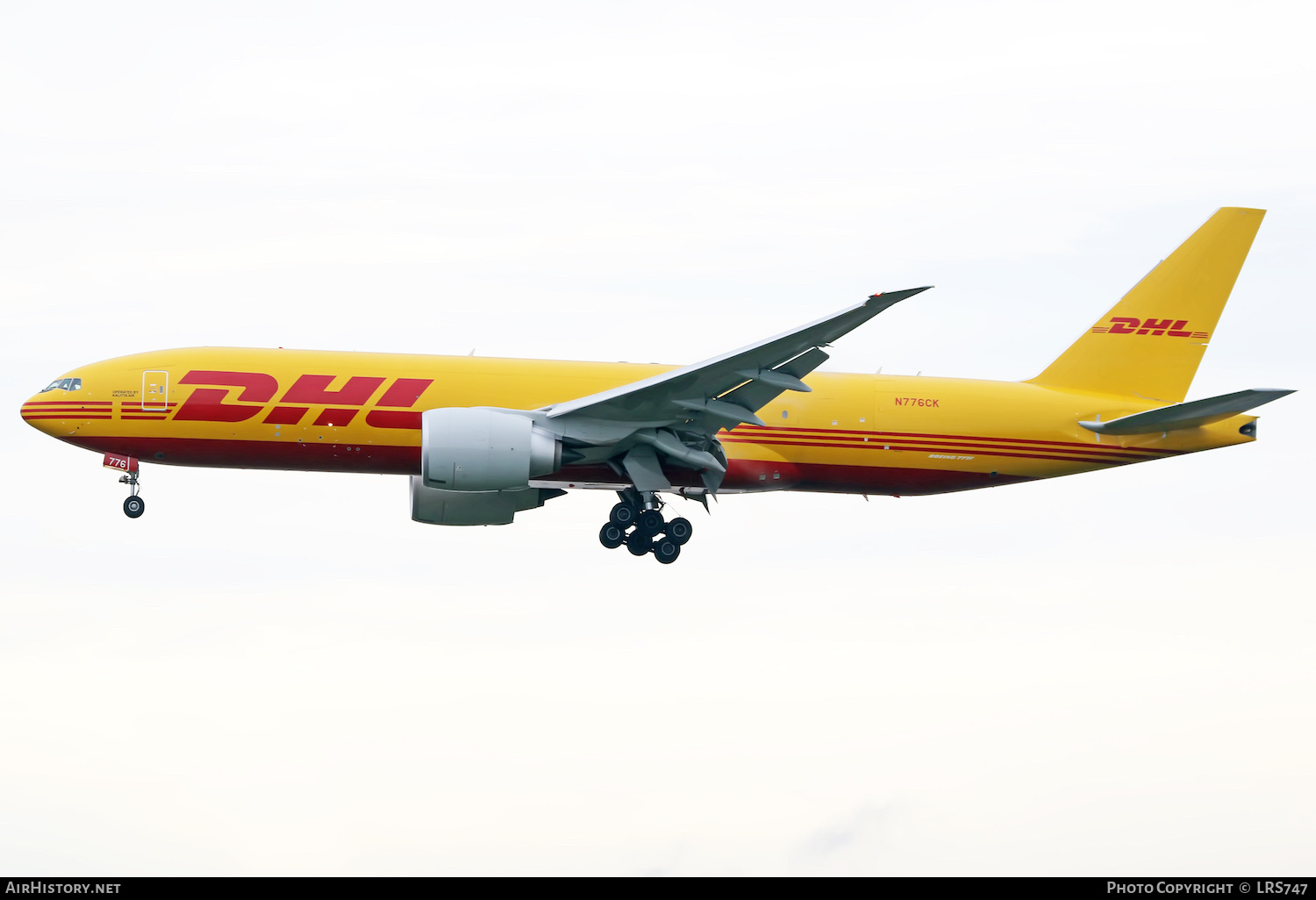 Aircraft Photo of N776CK | Boeing 777-F | DHL International | AirHistory.net #436741