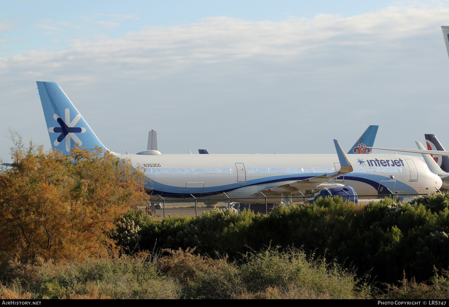 Aircraft Photo of N353CG | Airbus A321-251N | Interjet | AirHistory.net #436771