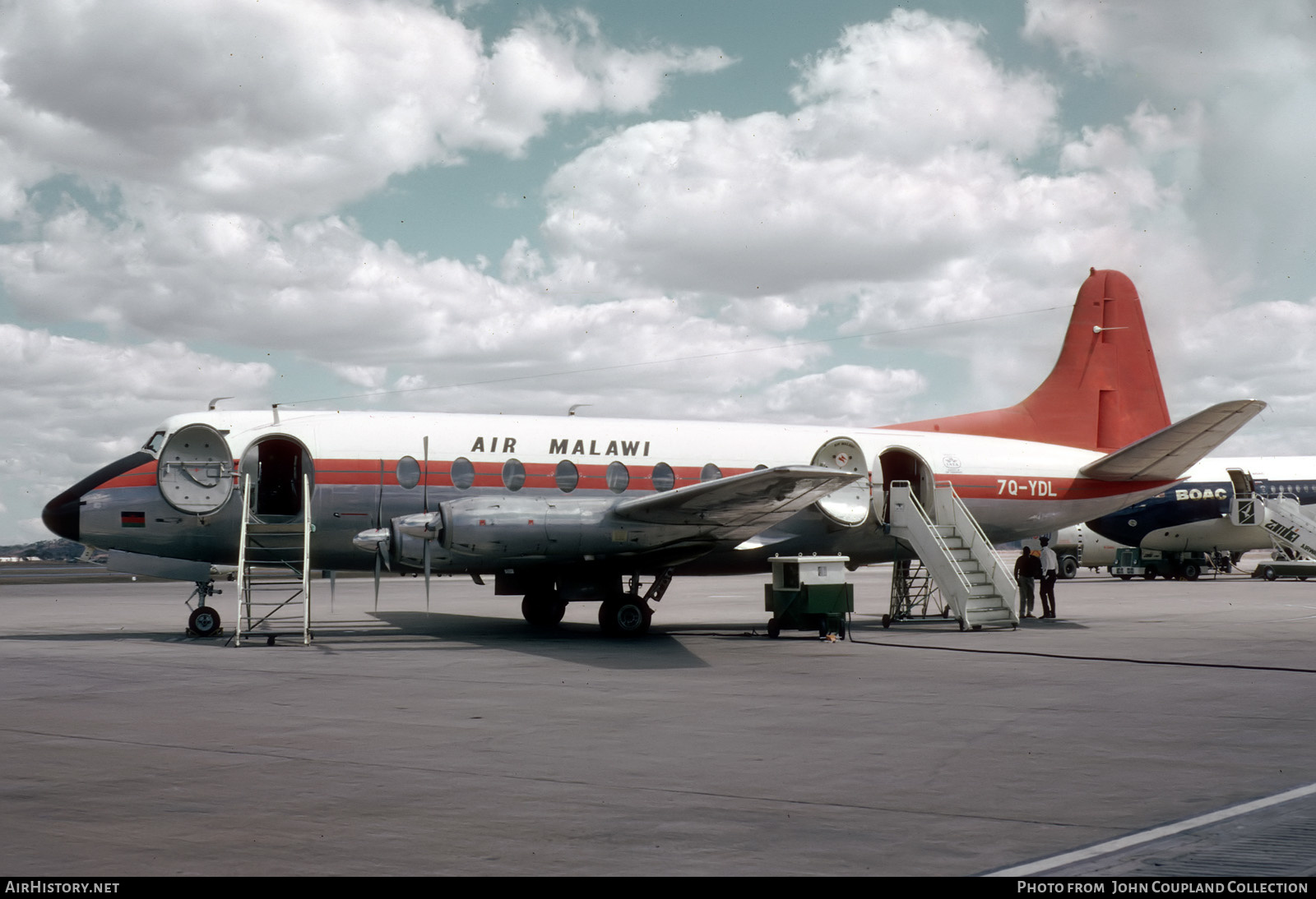 Aircraft Photo of 7Q-YDL | Vickers 754D Viscount | Air Malawi | AirHistory.net #436772